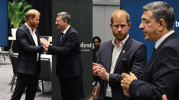 Prince Harry finds common ground with European commissioner during meeting