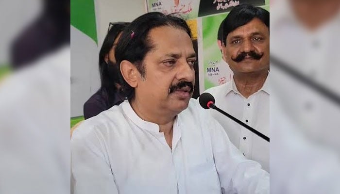 PML-N candidate Malik Munir Iqbal Channar. —X/PMLNPunjabPk