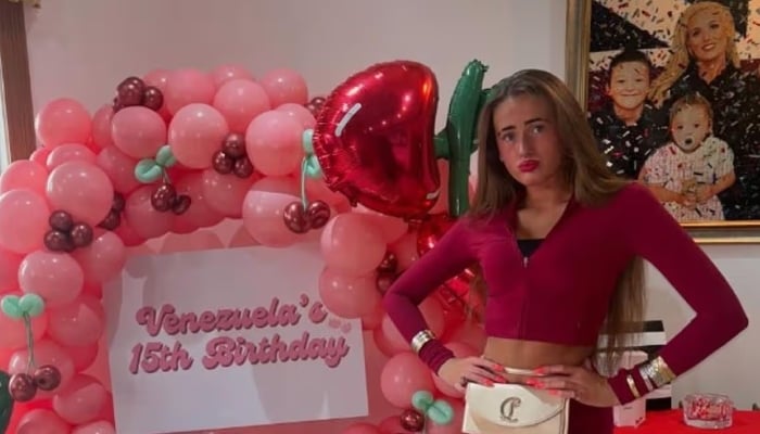 The birthday celebrations come after Venezuela shared stunning images from her getaway