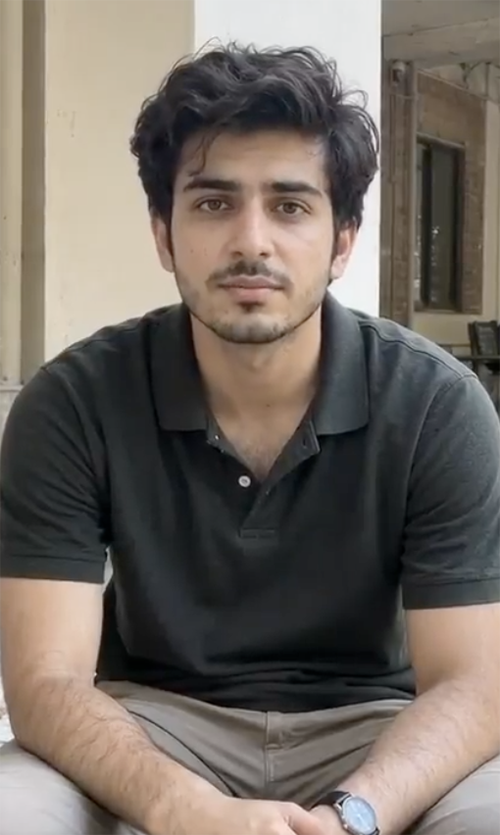 Two men presented as different individuals in the video appear to have similar facial features