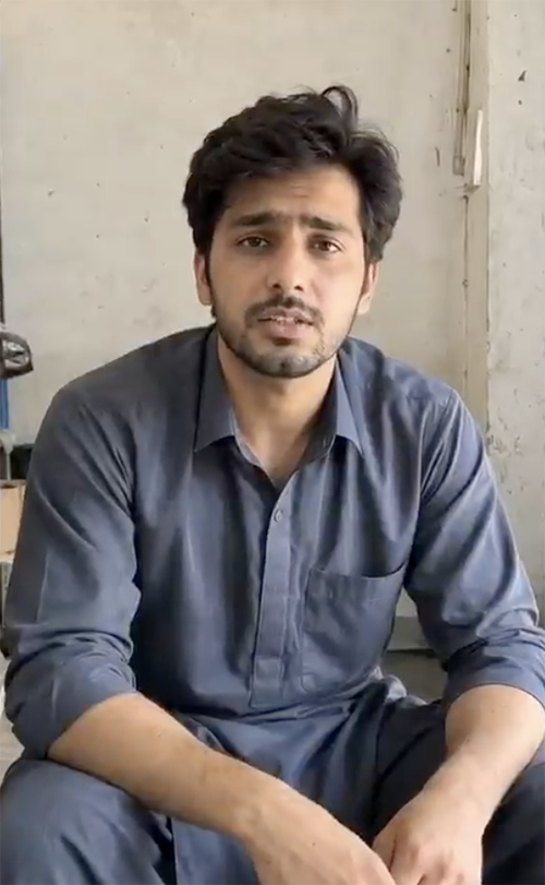 Two men presented as different individuals in the video appear to have similar facial features