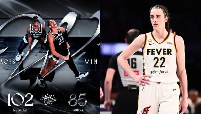 Caitlin Clark, Fever routed by Aces 102-85 in Game 1 playoff blowout