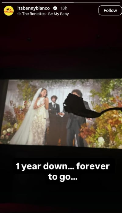 Selena Gomez, Benny Blanco celebrate one year of marriage: Forever to go