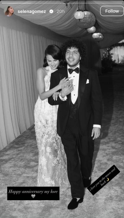 Selena Gomez, Benny Blanco celebrate one year of marriage: Forever to go