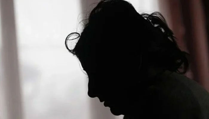 This representational shows a silhouette of a woman. — AFP/File