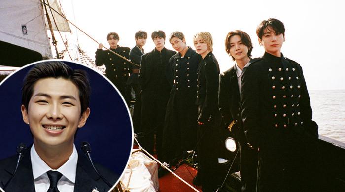 RM reacts to BTS' Song of the Year VMA victory 