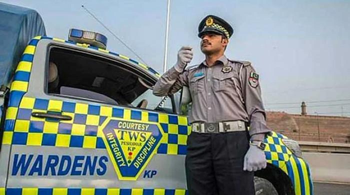 Three traffic police personnel martyred in Tank gun attack
