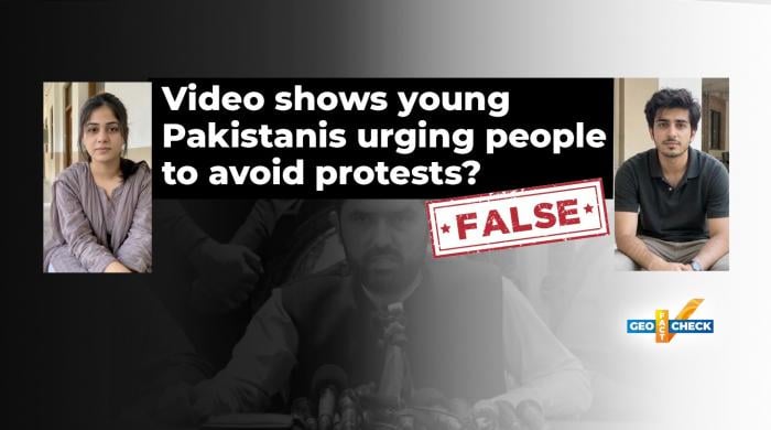 Fact-check: AI-generated video falsely shows young Pakistanis urging people to avoid protests