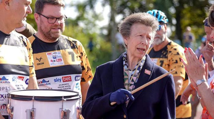 Princess Anne's very honest response after Kevin Sinfield invites her to run