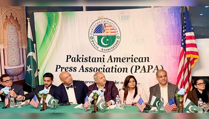 Pakistani American Press Association (Papa) hosts a reception and dinner in Washington for Pakistani journalists who travelled to the United States to cover the 81st session of the United Nations General Assembly. — Pakistani American Press Association