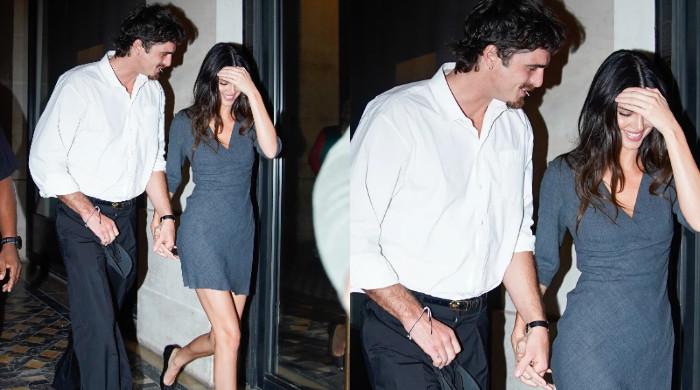 Kendall Jenner and Jacob Elordi take matching style to Paris