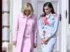 Queen Letizia brings floral glamour to grand welcome for Macron in Spain
