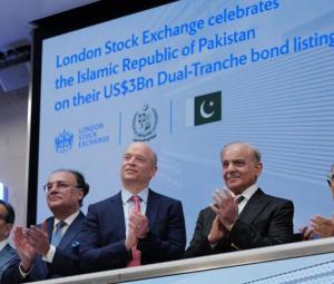 Shehbaz becomes first Pakistani PM to open trading at London Stock Exchange