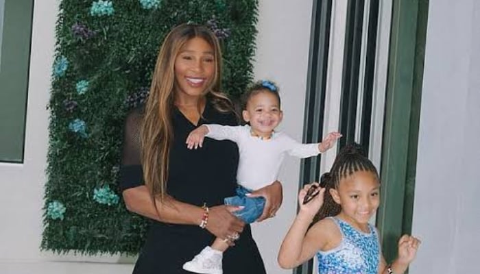 Serena Williams shares unfiltered photos of life with her two daughters