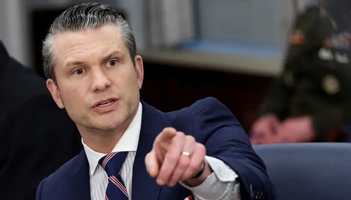 US Defence Secretary Pete Hegseth. — Reuters/File