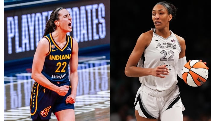 Caitlin Clark-Aja Wilson heated exchange sparks viral reaction from WNBA broadcasters