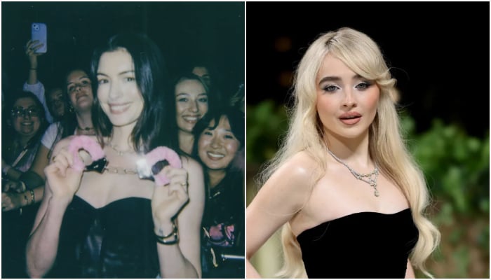 Anne Hathaway crowns Sabrina Carpenter as Hollywoods new It Girl