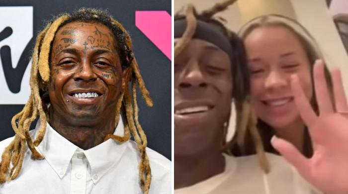Engaged Lil Wayne introduces fiancée Madi Cannon: 'I'm marrying this one'