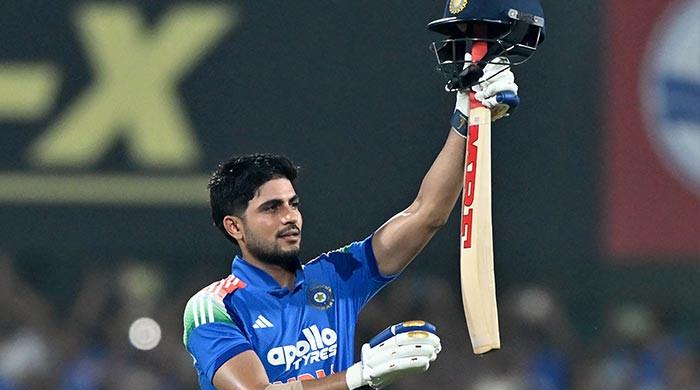 Gill smashes fastest ODI double ton as India chase 406 against West Indies