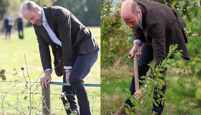 Prince William skips usual route with cheeky fence climb during Wales visit
