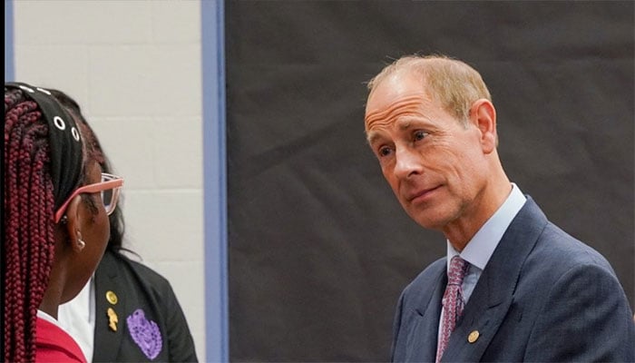 Duke of Edinburgh pays tribute to George Washington after inspiring Baltimore students