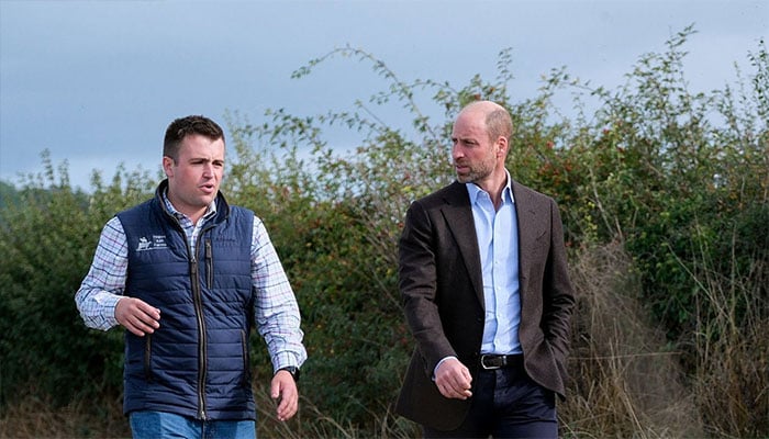 Prince William meets farmer taking Duchy of Cornwall into new regenerative era