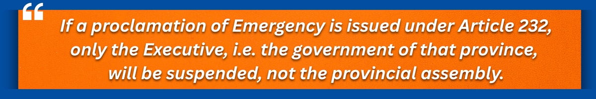 Emergency or governors rule in KP: What legal options does Centre have to intervene?