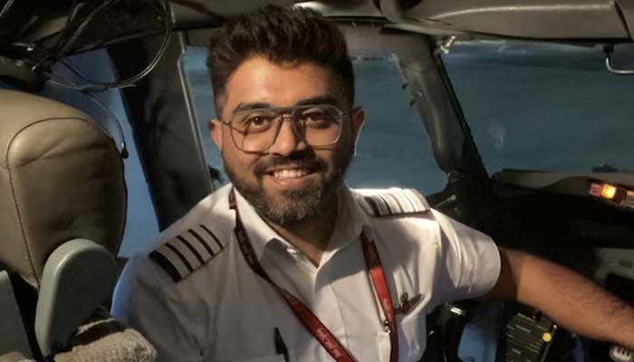 Indian pilot Smit Machchhar smiles in an unidentified location in this undated handout image released on September 30, 2026. — Reuters