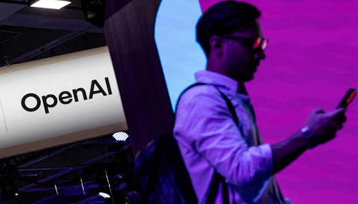 An OpenAI logo is displayed at Moscone Center during the Dreamforce 2026 technology summit in San Francisco, California, US, September 17, 2026.— Reuters
