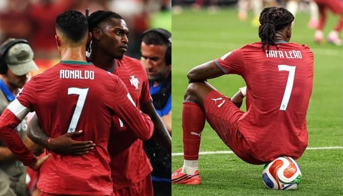 Ronaldo’s no. 7 worn by Rafa Leao: Has Portugal legend been replaced?