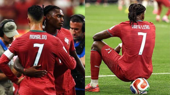 Ronaldo's no. 7 worn by Rafa Leao: Has Portugal legend been replaced?
