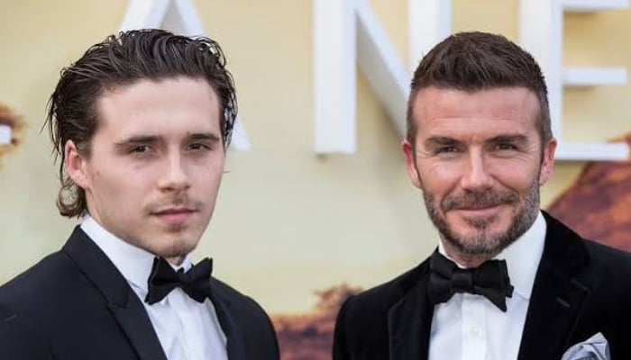 David, 51,was seen liking an Instagram post featuring his son and Nicola attending the MESSIKA show on Thursday night