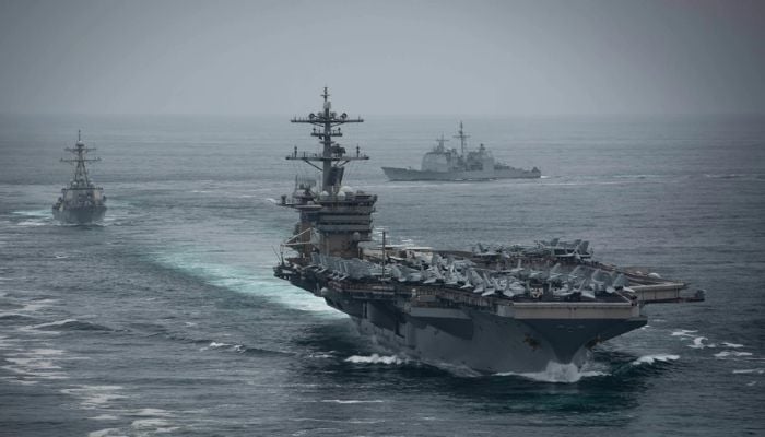 Trump send third aircraft carrier to Middle East after threatening Iran
