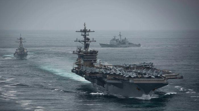 Trump send third aircraft carrier to Middle East after threatening Iran