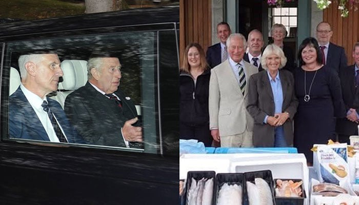 King Charles and Queen Camilla attend church after Balmoral seafood meeting