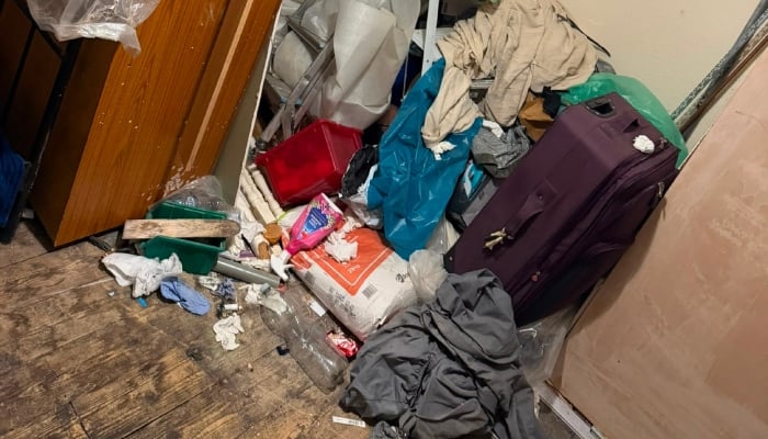 Inside of the house at the centre of the non payment dispute. — Reporter