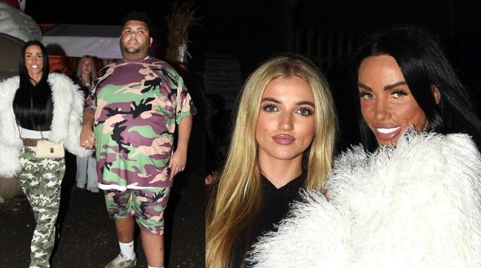 Katie Price puts worries aside as she enjoys star-studded Halloween event