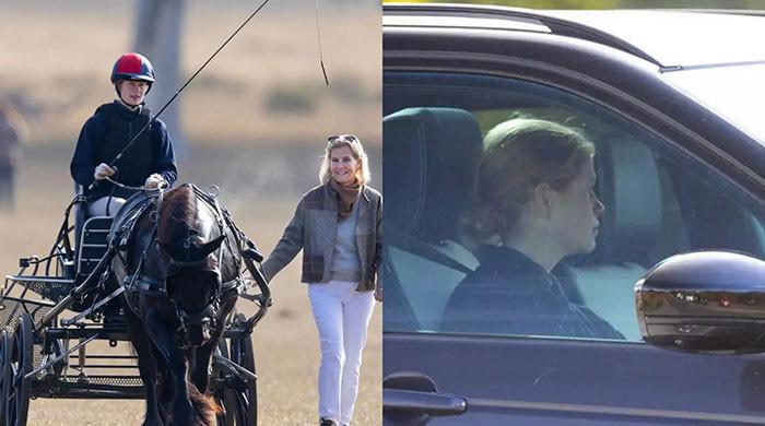 Duchess Sophie follows Zara and Mia's sweet horse show moment with Louise