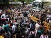Indians protest election chief as police probe harassment claims