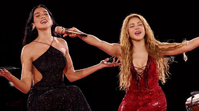 Shakira calls night with Dua Lipa a 'dream come true'