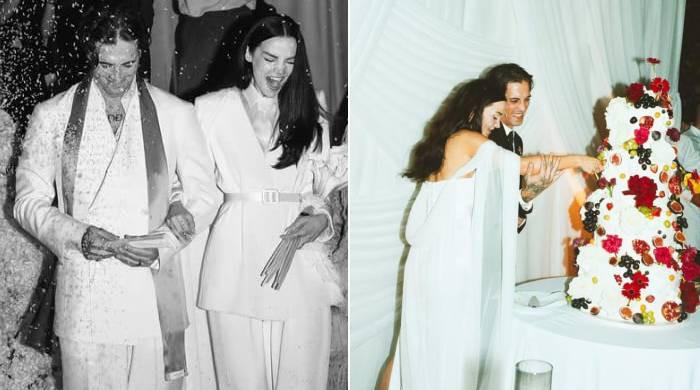 Newlyweds Dove Cameron, Damiano David share photos from Italian wedding