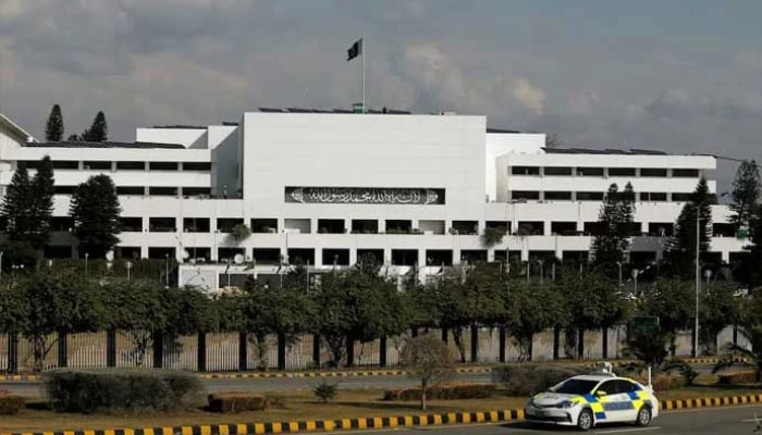 A general view of the Parliament building in Islamabad. — Reuters/File