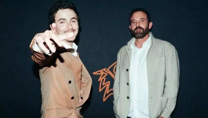 Ben Affleck backs Timothée Chalamet’s dream to make great films