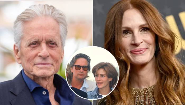 Michael Douglas admits he crossed a line with Julia Roberts