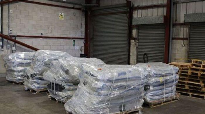 25 inflatable boats seized at East Midlands Airport in people smuggling crackdown