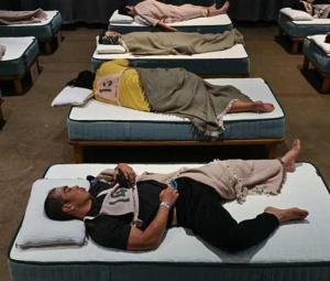 Ready, set, snooze: Sleep-deprived Japanese compete for best-rested