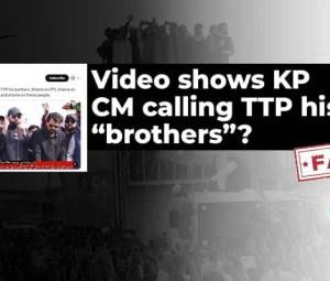 Fact-check: AI-generated audio falsely shows KP CM calling TTP his 'brothers'