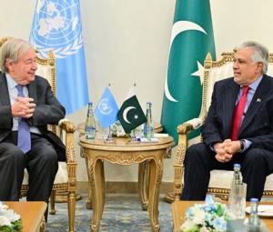 UN chief lauds Pakistan's trusted mediatory role in US-Iran conflict