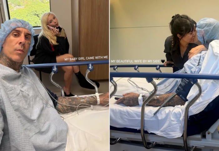 Travis Barker surrounded by his family during trying times: Grateful