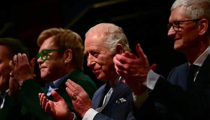 King Charles celebrates music with Elton John after Andrew update